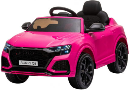 Masinuta electrica cu echipare Premium si acumulator independent Audi RS Q8 Pink