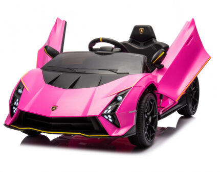 Masinuta electrica cu echipare Premium si licenta Lamborghini Pink