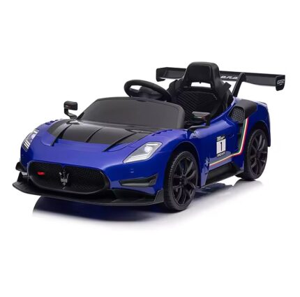 Masinuta electrica cu echipare Premium si licenta Maserati MC20 GT2 Blue