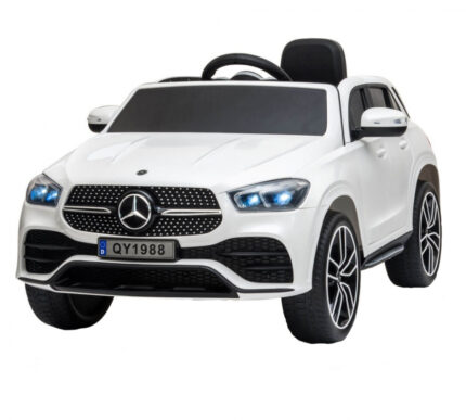 Masinuta electrica cu roti din cauciuc Mercedes GLE 450 AMG White