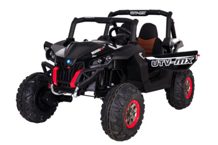 Masinuta electrica cu scaun de piele Nichiduta Xtreme Jumper UTV-MX Black