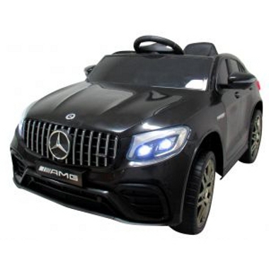 Masinuta electrica cu telecomanda 4 x 4 roti EVA Mercedes AMG GLC 63S R-Sport 3-6 ani negru