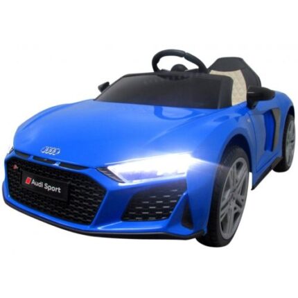 Masinuta electrica cu telecomanda Audi R8 107 cm R Sport Albastru