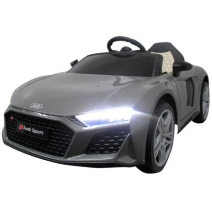 Masinuta electrica cu telecomanda Audi R8 107 cm R Sport Gri