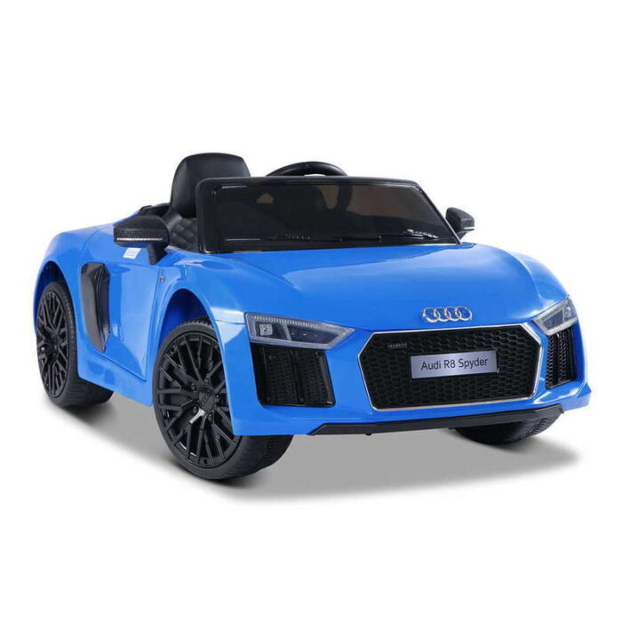 Masinuta electrica cu telecomanda Audi R8 Spyder Blue