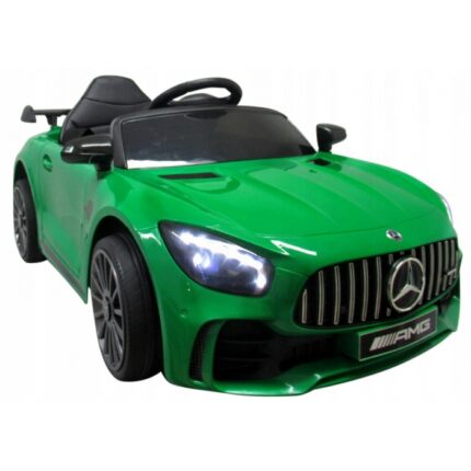 Masinuta electrica cu telecomanda Mercedes AMG GTR-S R-Sport Verde