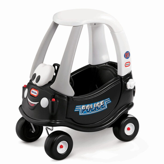 Masinuta neagra de politie Little Tikes Cozy Coupe