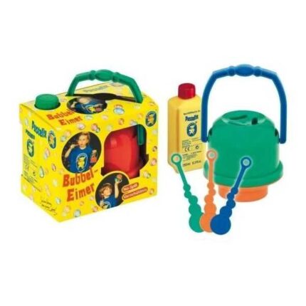 Mega galetusa cu 3 inele mari si 1l solutie baloane de sapun Pustefix bubble toys