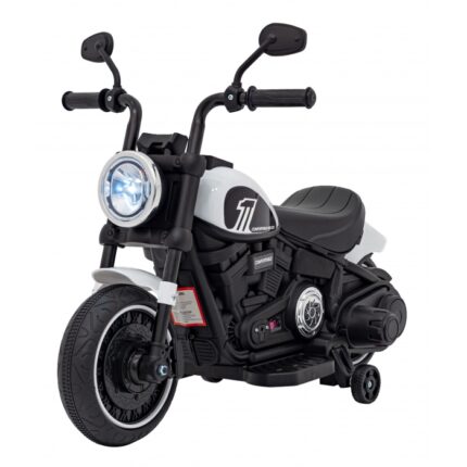 Motocicleta electrica Chopper Faster AHL008 78x30x55 cm alb