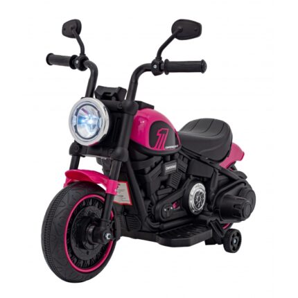 Motocicleta electrica Chopper Faster AHL008 78x30x55 cm roz