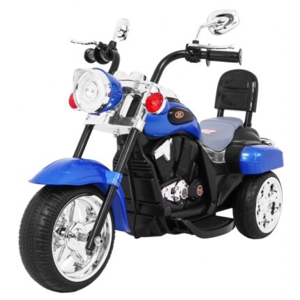 Motocicleta electrica Chopper NightBike TR1501 92x34x63 cm albastru