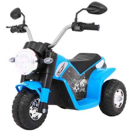 Motocicleta electrica MiniBike 71x53x57 cm albastru