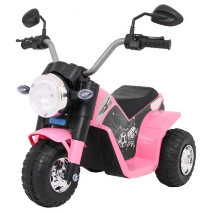 Motocicleta electrica MiniBike 71x53x57 cm roz