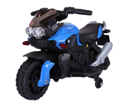 Motocicleta electrica Nichiduta Sport 6V cu roti ajutatoare Blue