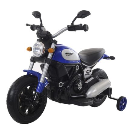 Motocicleta electrica cu roti gonflabile Nichiduta Rider Blue