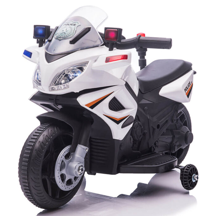 Motocicleta electrica de politie pentru copii 911