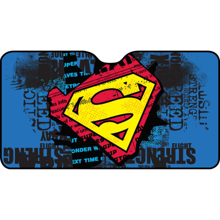 Parasolar pentru parbriz Superman Logo 130x70 cm TataWay CZ10974