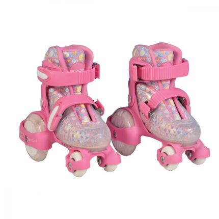 Patine cu rotile Little Beetle Pinky Girl XS 26-29