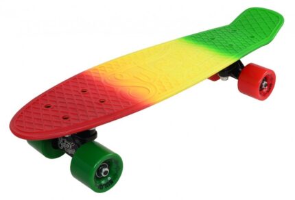 Penny Board SLV 3C 22 Inch VerdeGalbenRosu