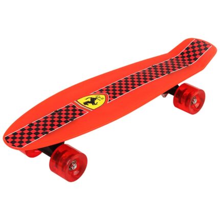 Penny board Ferrari rosu pentru copii