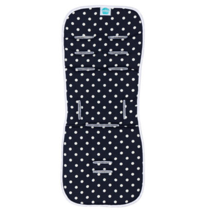 Perna cu memorie pentru carucior Navy dots Fillikid