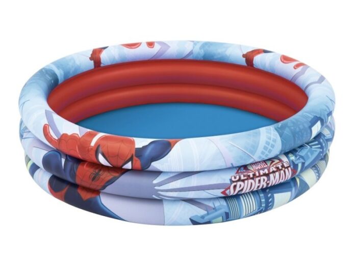 Piscina Spider-Man gonflabila pentru copii 3 ani+ 122 x 30 cm 200 litri Bestway