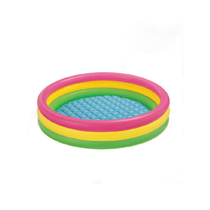 Piscina gonflabila copii Intex Rainbow design 290 litri 147 x 33 cm