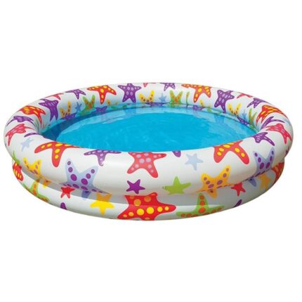 Piscina gonflabila copii Intex Stars multicolor 134 litri 122 x 25 cm