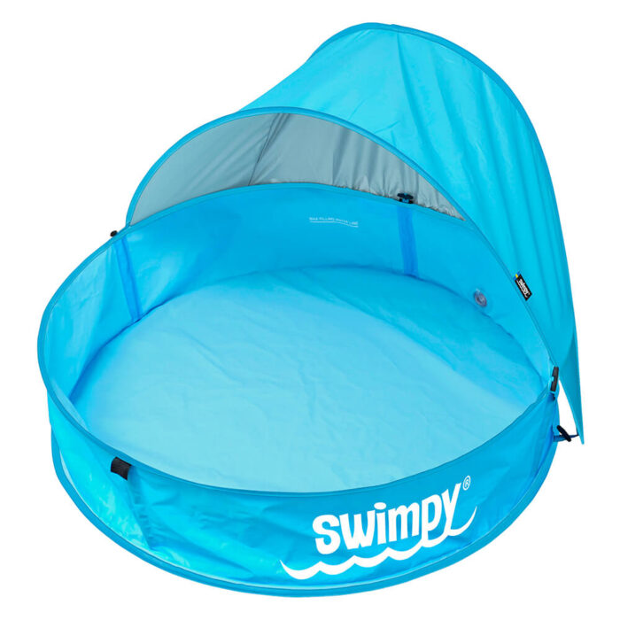 Piscina pentru bebelusi cu acoperis si protectie UPF50+ Swimpy