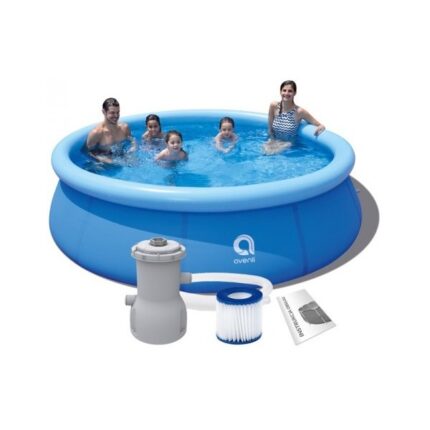 Piscina rotunda pentru gradina cu filtru si pompa incluse 5377L 360x76 cm Avenli MP17794