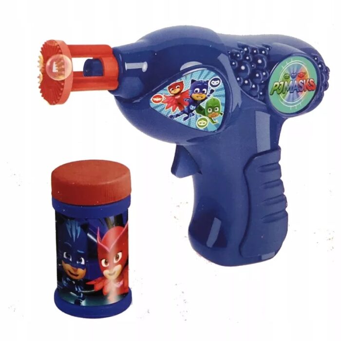 Pistol cu baloane de sapun PJ Masks Blue