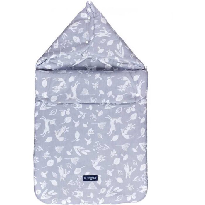 Port Bebe Womar Zaffiro bumbac 5 in 1 grey forest