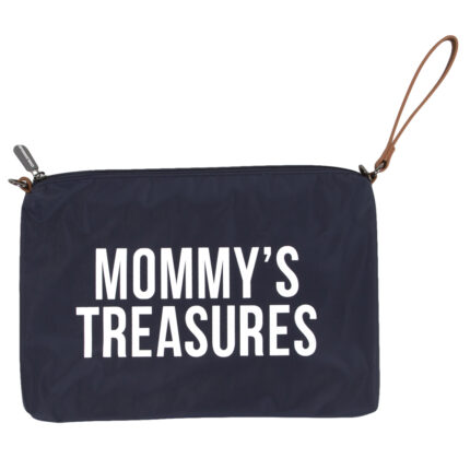 Poseta Childhome Mommy Clutch 33x23 cm bleumarin