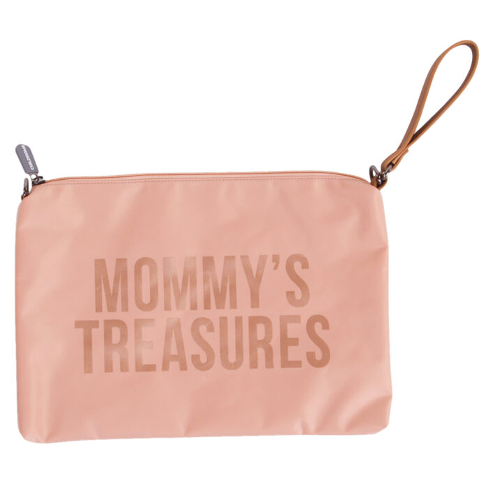 Poseta Childhome Mommy Clutch 33x23 cm roz