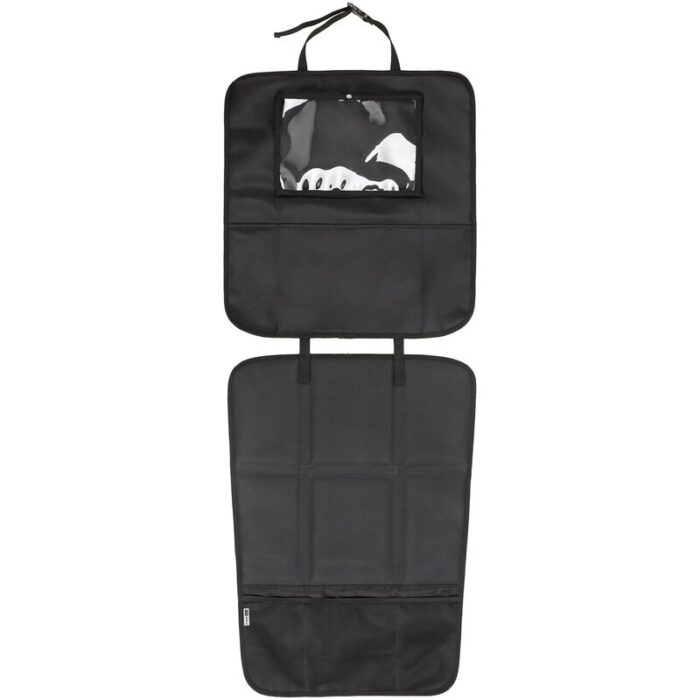 Protectie scaun auto bancheta si spatar FreeON cu organizator 3 in 1 123x48.5 cm negru