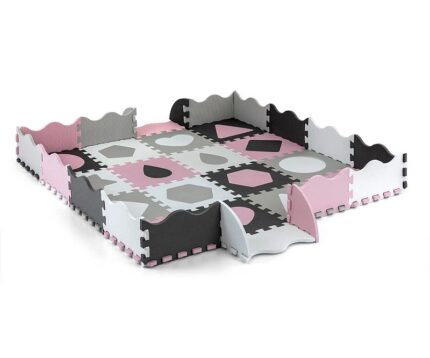 Puzzle din spuma Jolly 4 36 piese 148x148 cm pink