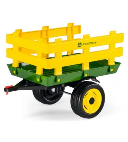 Remorca Peg Perego John Deere 3 ani+ verde galben