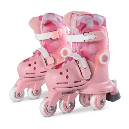 Role ajustabile Yvolution Twista Skates marime 23-28 pink