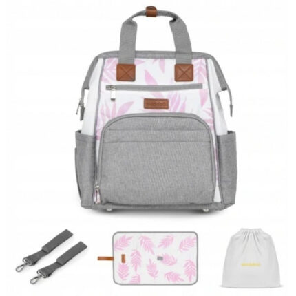 Rucsac multifunctional mamici Astrid Skiddou Keep pink Roz