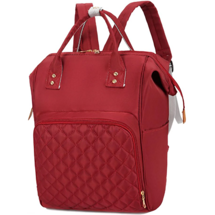 Rucsac multifunctional mamici Diamond Bambinice Rosu