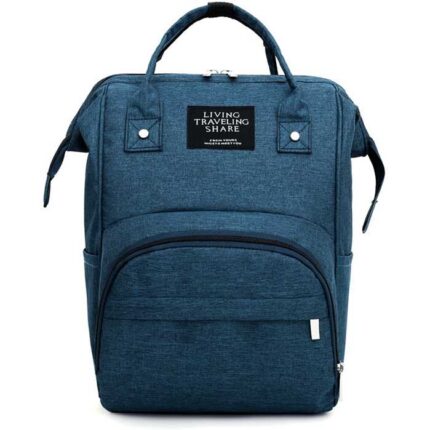 Rucsac multifunctional mamici Melange Bambinice Albastru