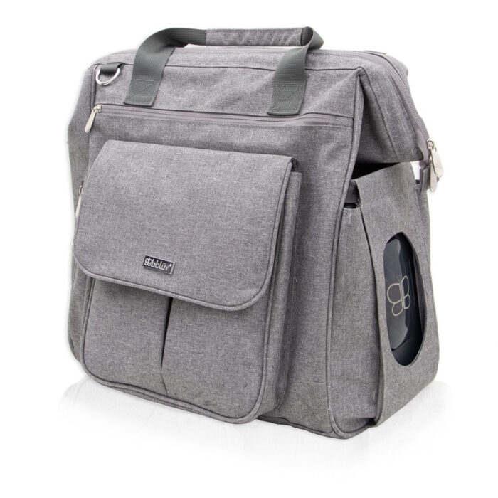 Rucsac pentru mamici Bbluv Metro Grey