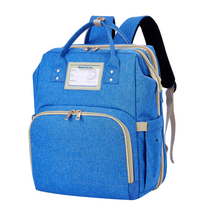 Rucsac pentru mamici F extensibil blue