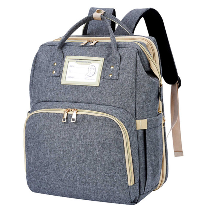 Rucsac pentru mamici F extensibil gray