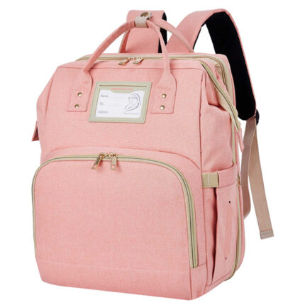 Rucsac pentru mamici F extensibil pink