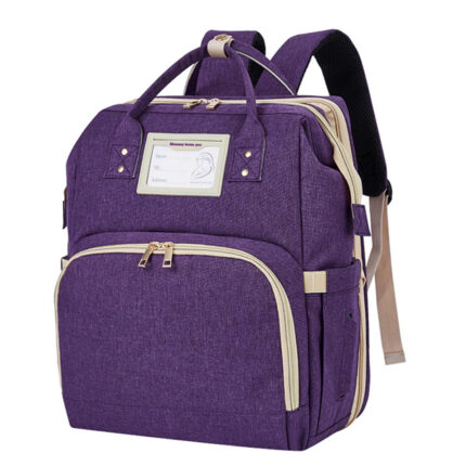 Rucsac pentru mamici F extensibil purple