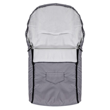 Sac de dormit impermeabil polar Nativo 95x40 cm Gri