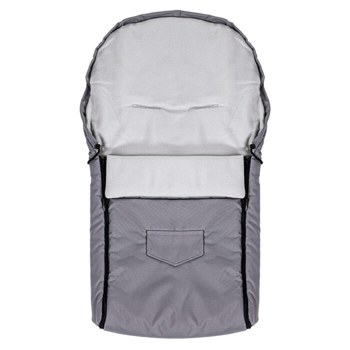 Sac de dormit impermeabil polar Nativo 95x40 cm Gri