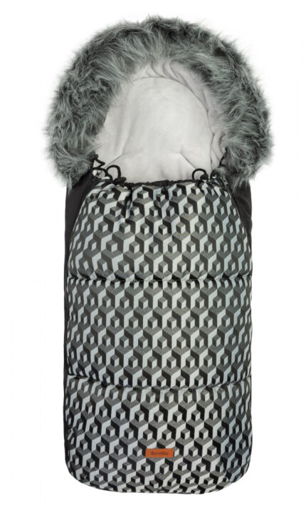 Sac de iarna Sensillo Olaf Fleece 100x45 cm GriCuburi