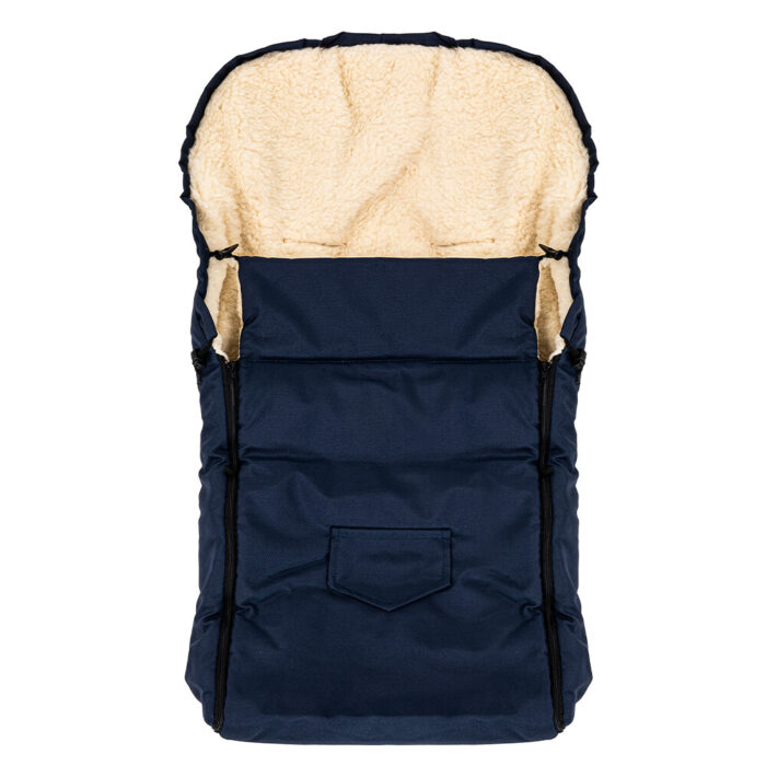 Sac de iarna impermeabil de lana Nativo 95x40 cm pentru landoucaruciorsanie Winter Blumarin